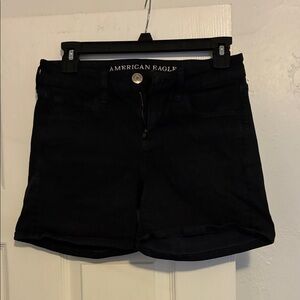 American Eagle Outfitters Women's Black Jean Shorts